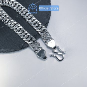 Lắc Tay Cuban Bạc 925